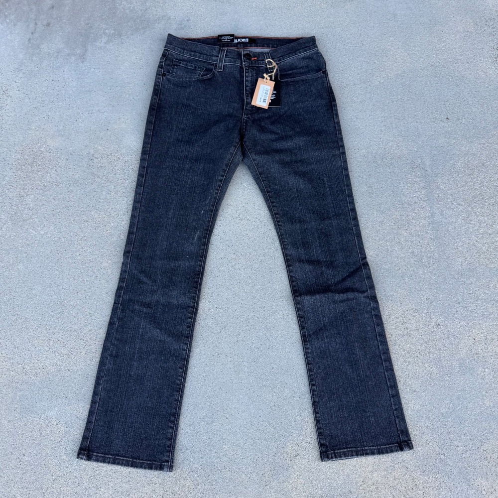 BLKWD Mens Dark Wash Denim Skinny Fit Jeans‎ Size 30 Made in USA